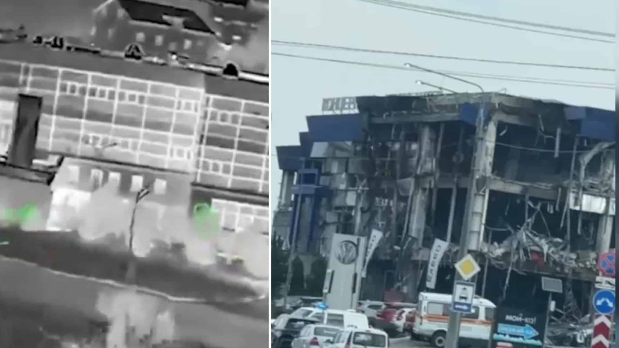 Ukrainian Navy Used FP-2 Drones to Strike Air Defense Repair Facility in Crimea