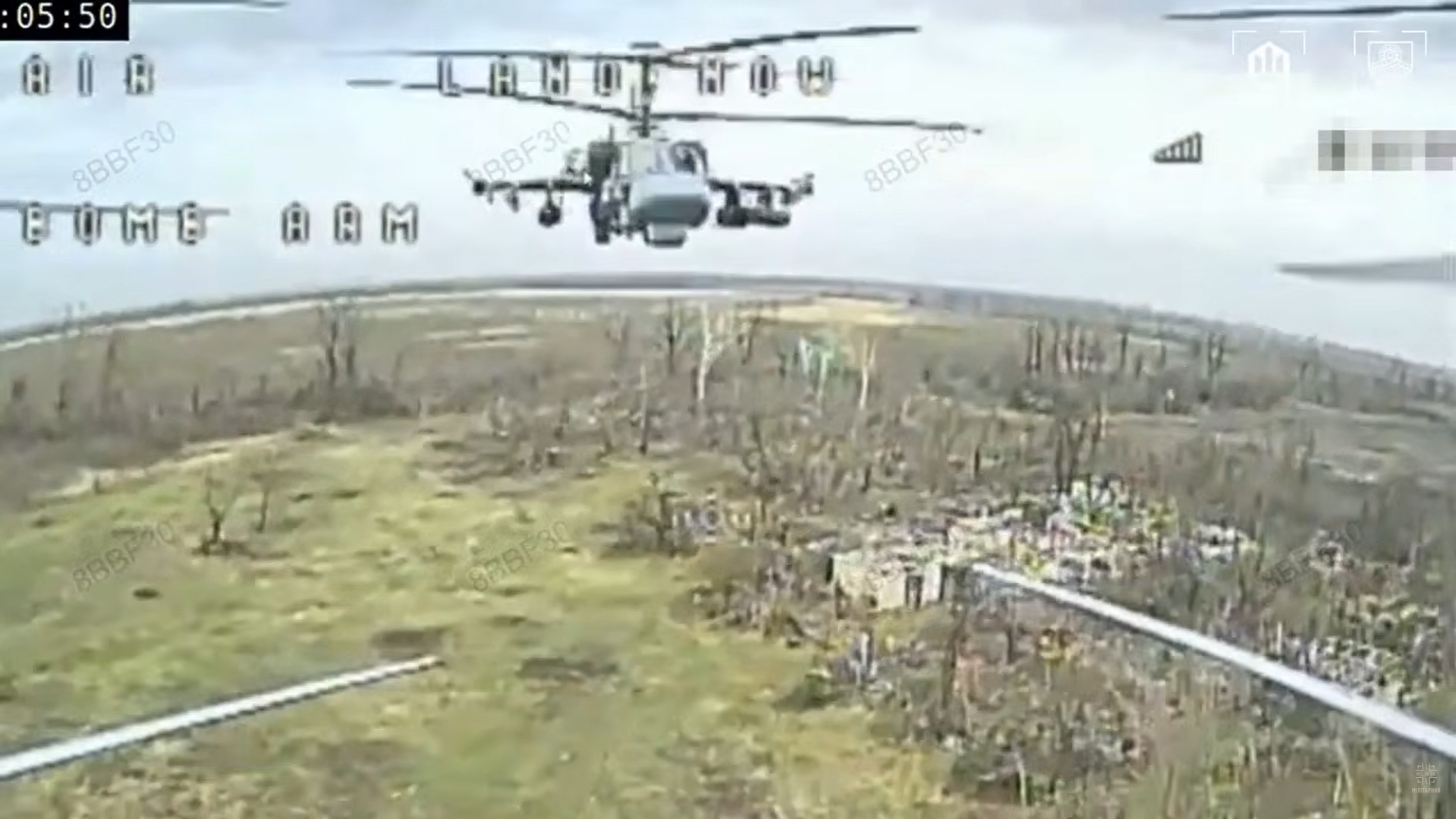 Ка-52 збили оптоволоконним FPV-дроном компанії «Генерал Черешня»