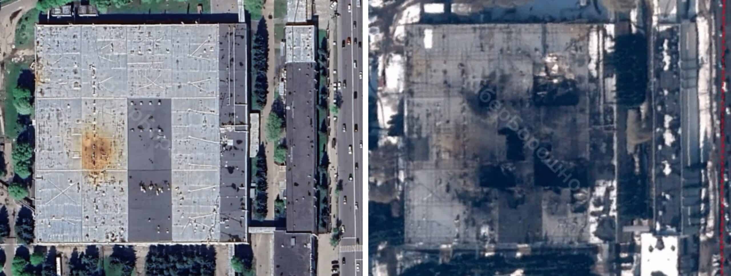 Ураження російського заводу «Кремний Эл» 10 березня 2026. Джерело: «Кіберборошно»