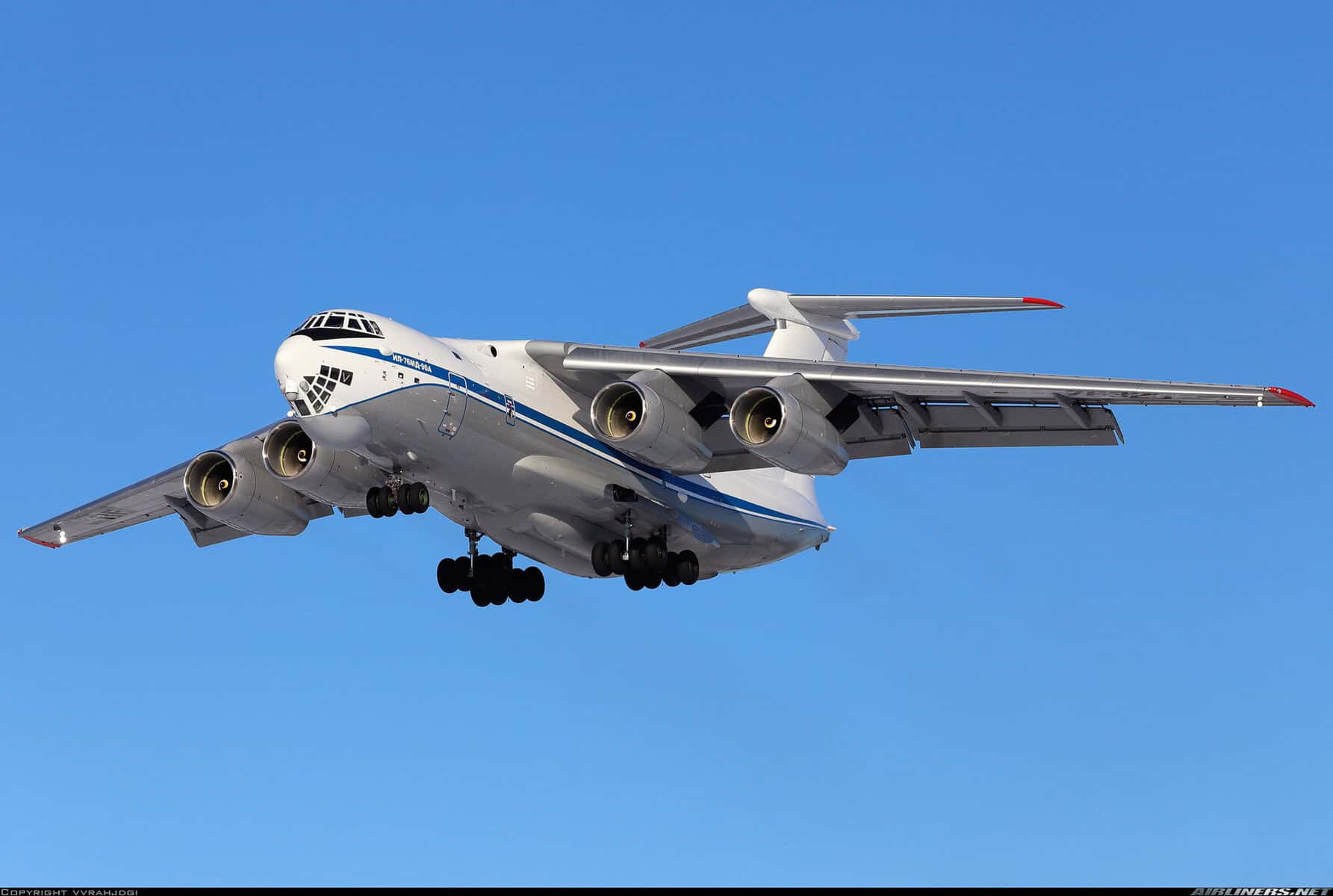 Russian FSB Aviation Receives Newly Built Il-76MD-90A