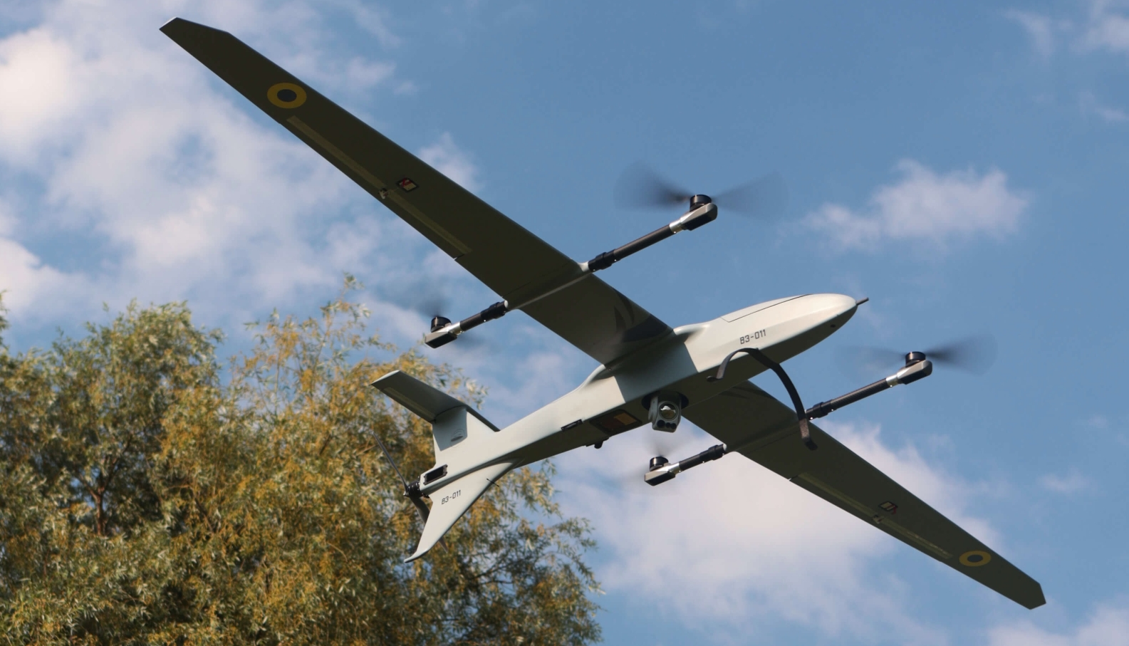 Український дрон "Бунтар-3". Джерело: Buntar Aerospace