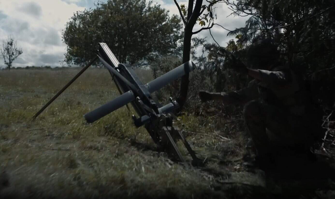 Launch of the HX-2 drone. Source: Helsing