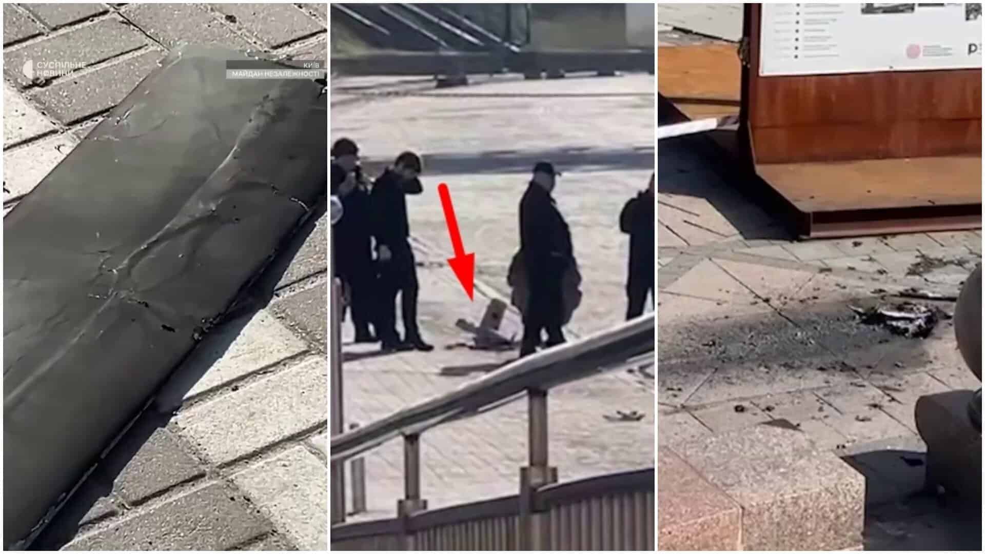 Росія атакувала Київ невідомим безпілотником із Х-подібним крилом