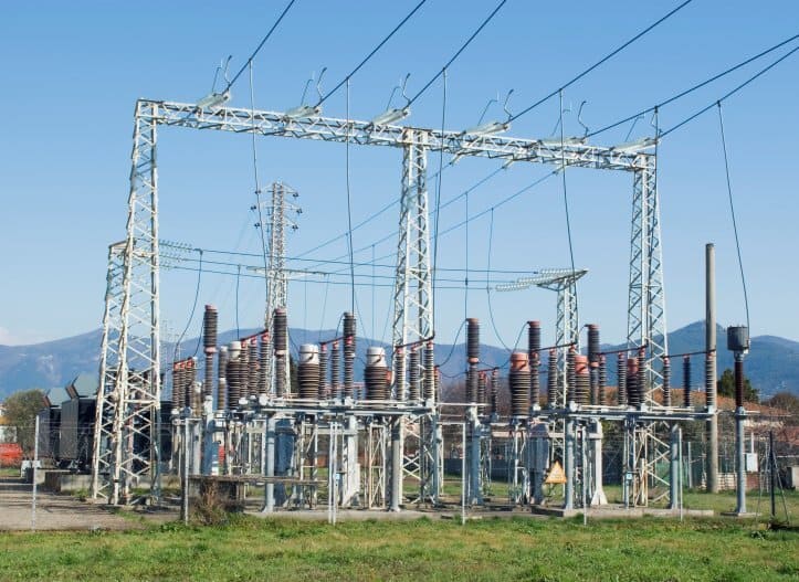 The Kubanskaya power substation in the Krasnodar region of Russia. Photo credits: Russian media.