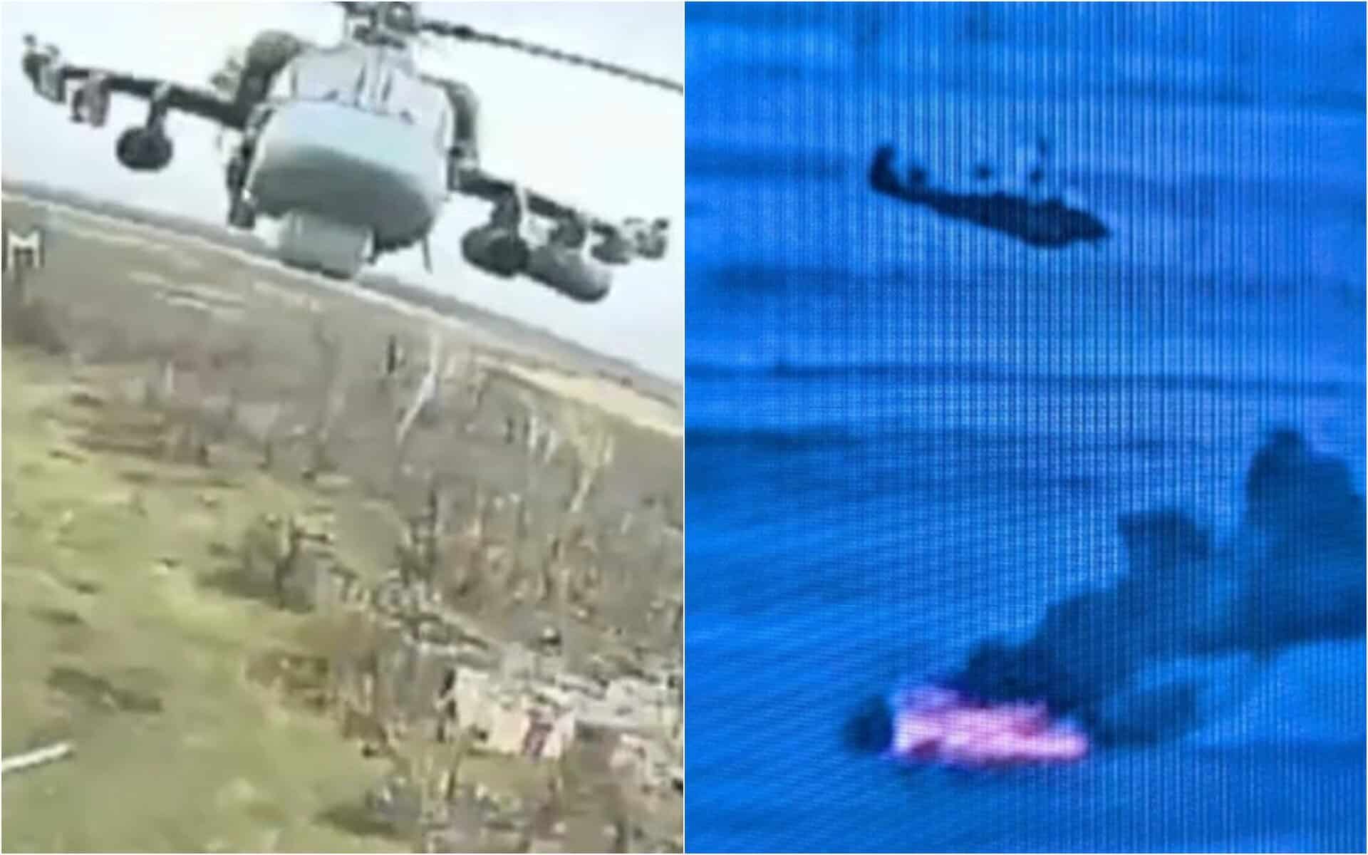 Ka-52 Shot Down by FPV Drone in Pokrovsk Sector