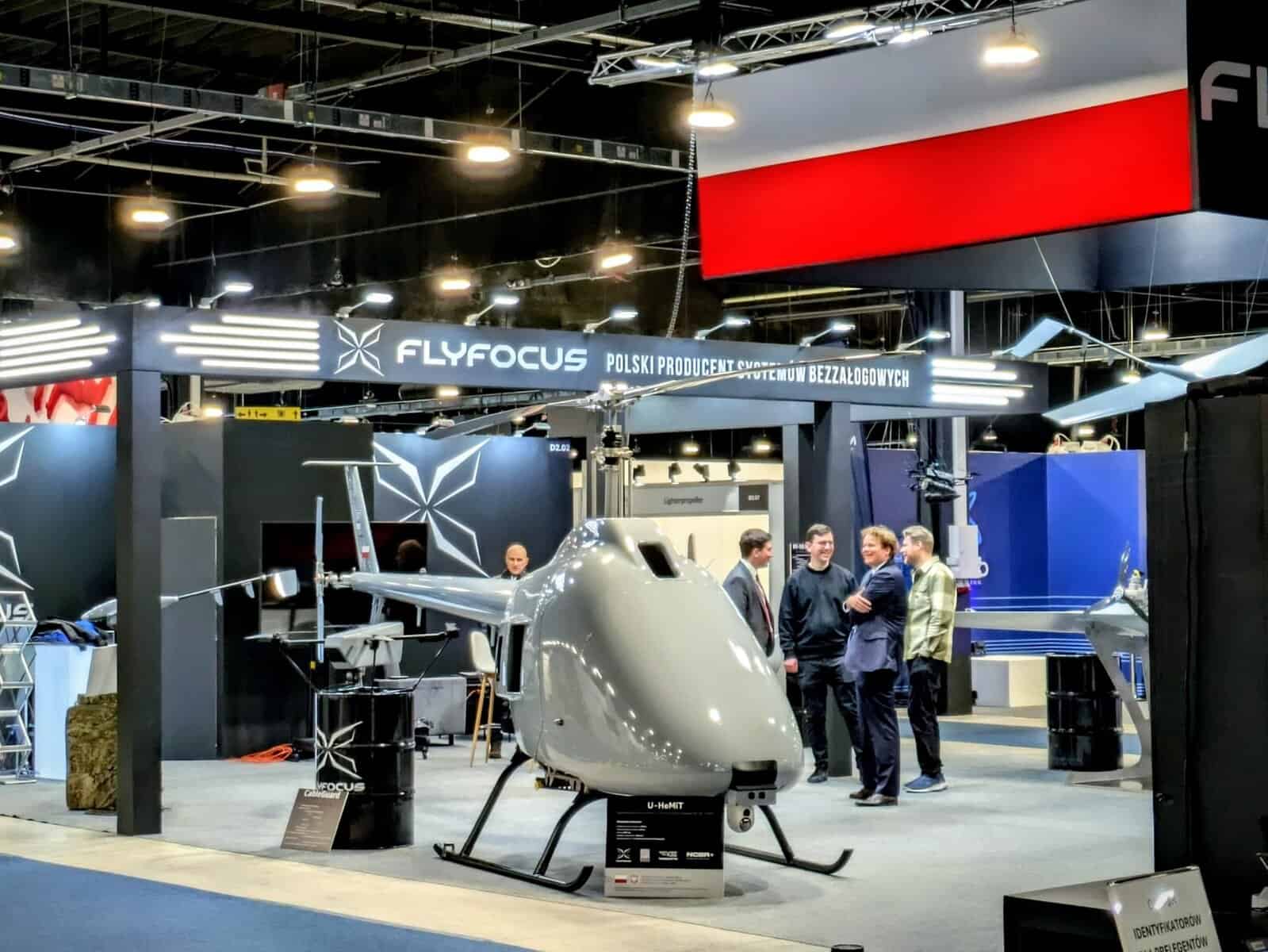 У Польщі представили безпілотний гелікоптер KURIER для підтримки спецпідрозділів