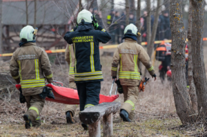 У литовському селі Лавис впав невідомий дрон, ймовірно, він залетів із Білорусі