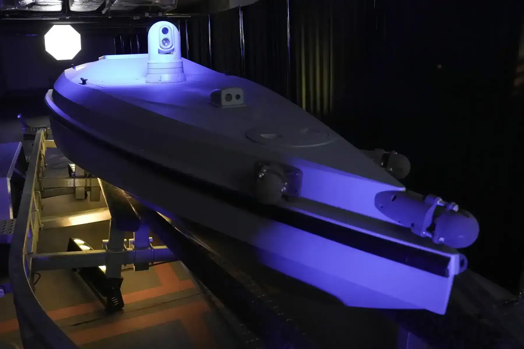 MAGURA naval drone from UFORCE. Photo credits: Andrew Kravchenko/Bloomberg