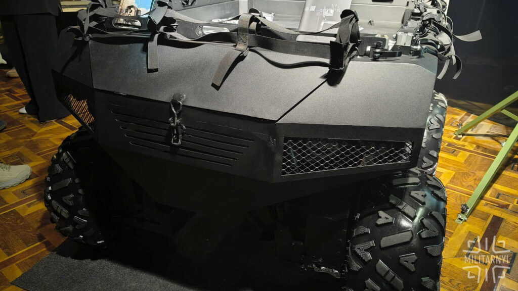 VARKHAN ground robotic system from Air3F. March 14, 2026. Photo credits: Militarnyi