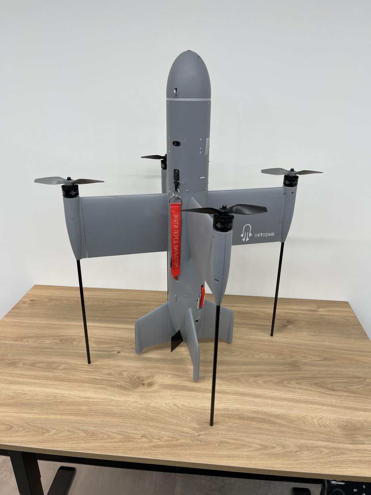 Octopus interceptor drone. Autumn 2025. Photo credits: Valeriy Churkin