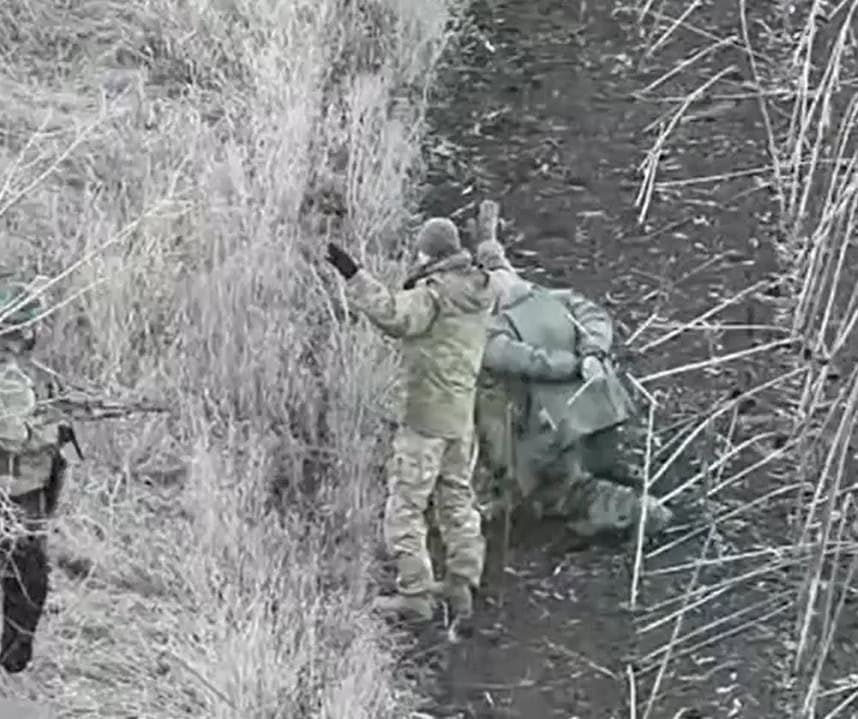 Полонені 414 ОБР СБС. Джерело: відео СБС