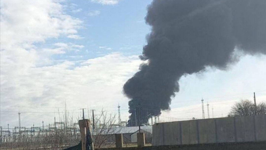 Drones Strike Kubanskaya Power Substation in Krasnodar Region, Russia