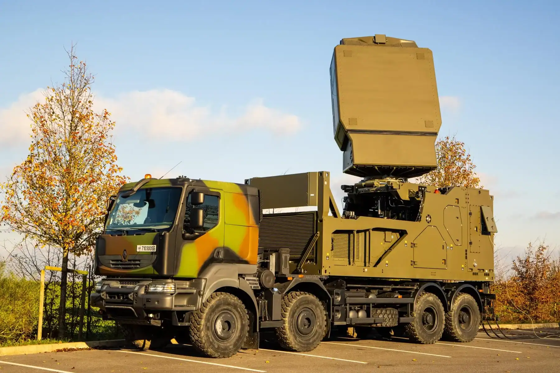 The Ground Fire multifunction radar developed by Thales. Photo credits: Thales