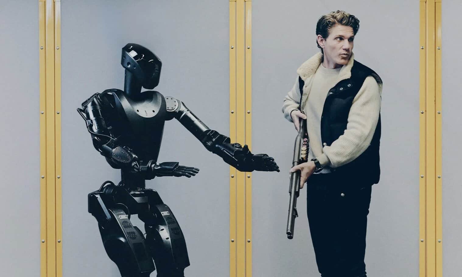 Україна отримала на випробування гуманоїдних роботів Phantom MK-1