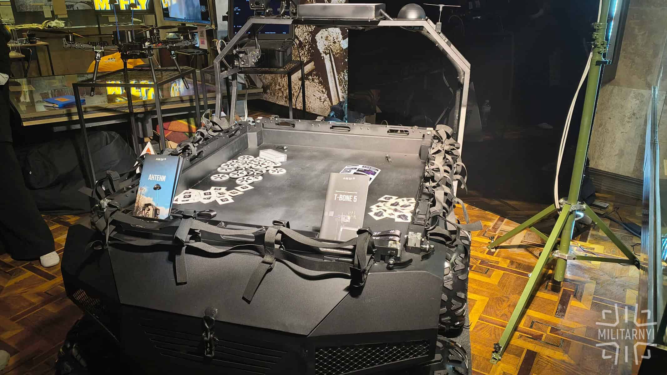 VARKHAN ground robotic system from Air3F. March 14, 2026. Photo credits: Militarnyi