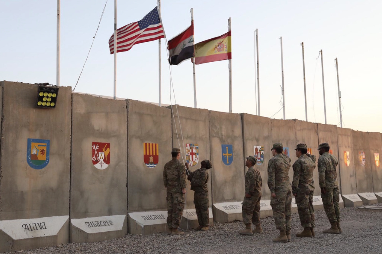 Spanish troops in Iraq. Photo credits: outono.net