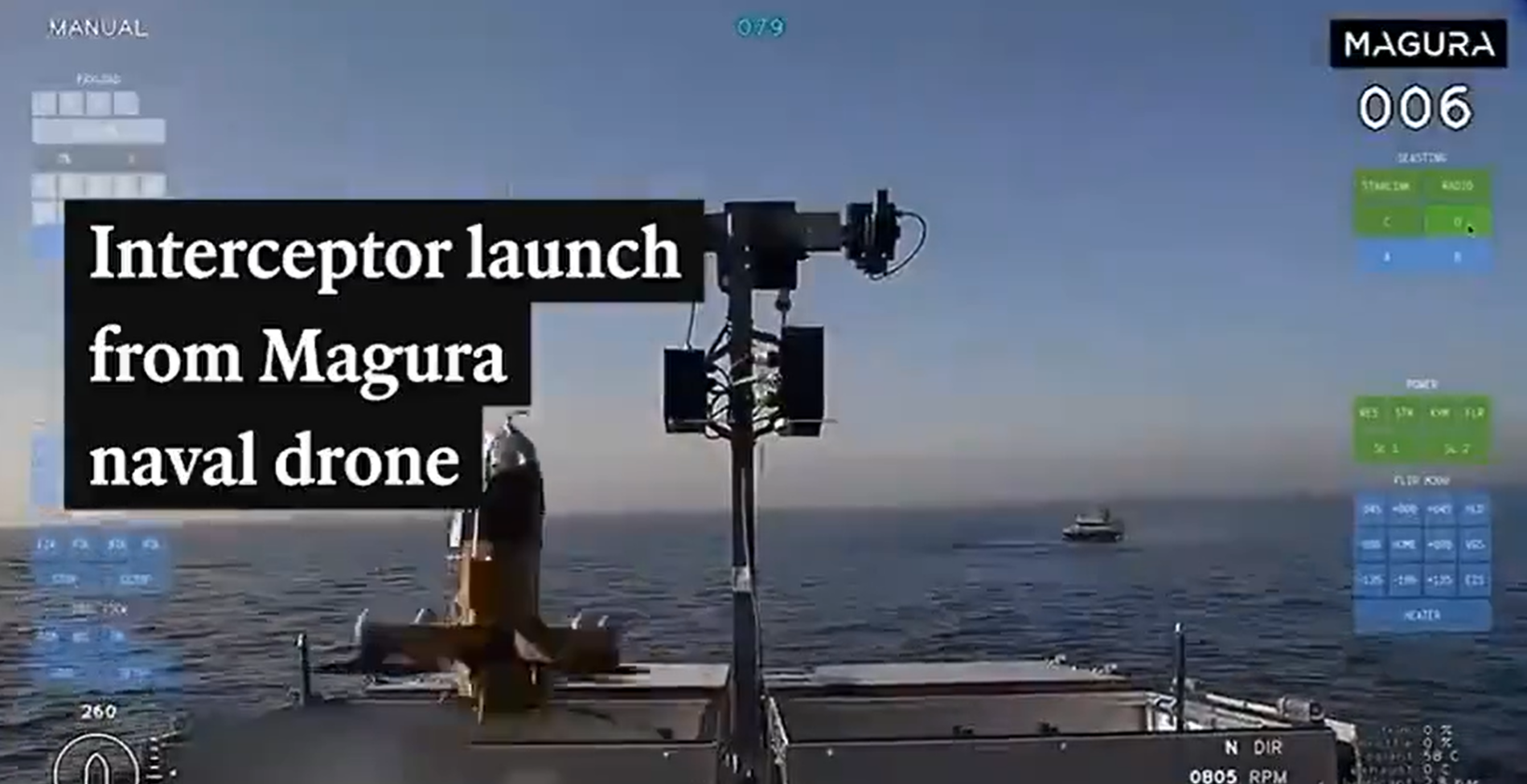 Magura Naval Drone Becomes Carrier for Interceptor Drones