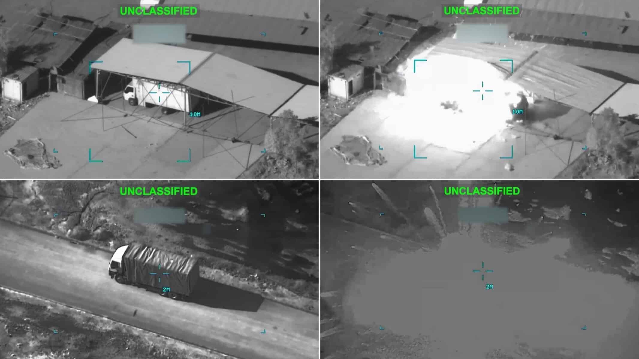 U.S. Destroys Iranian Missile Launchers Disguised as Trucks