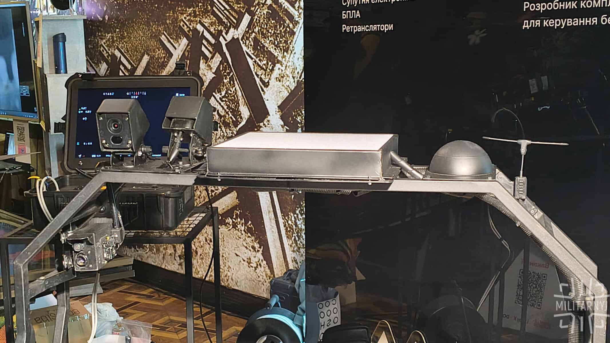 VARKHAN ground robotic system from Air3F. March 14, 2026. Photo credits: Militarnyi