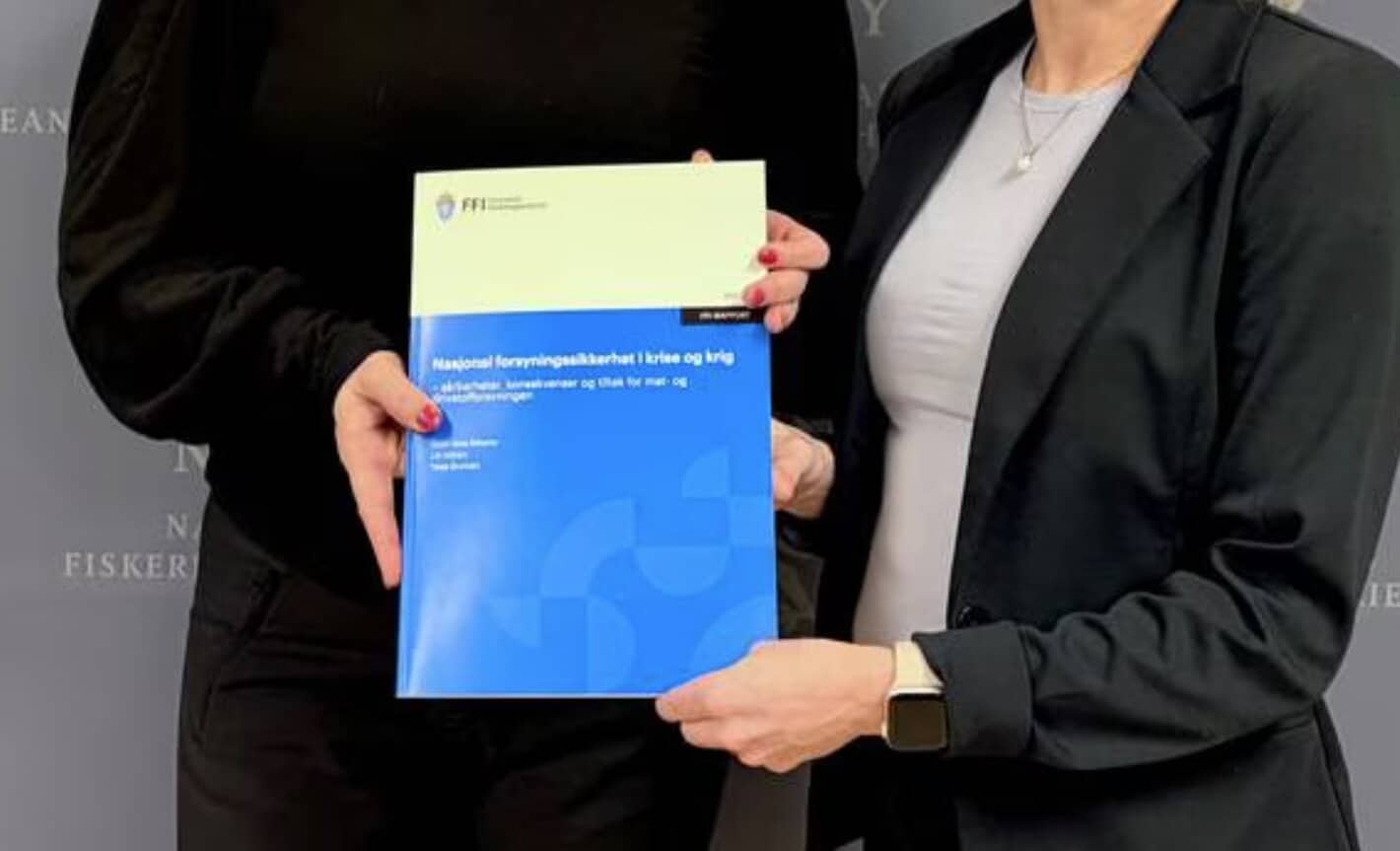 Norwegian report on security of supply. Photo credits: nrk.no