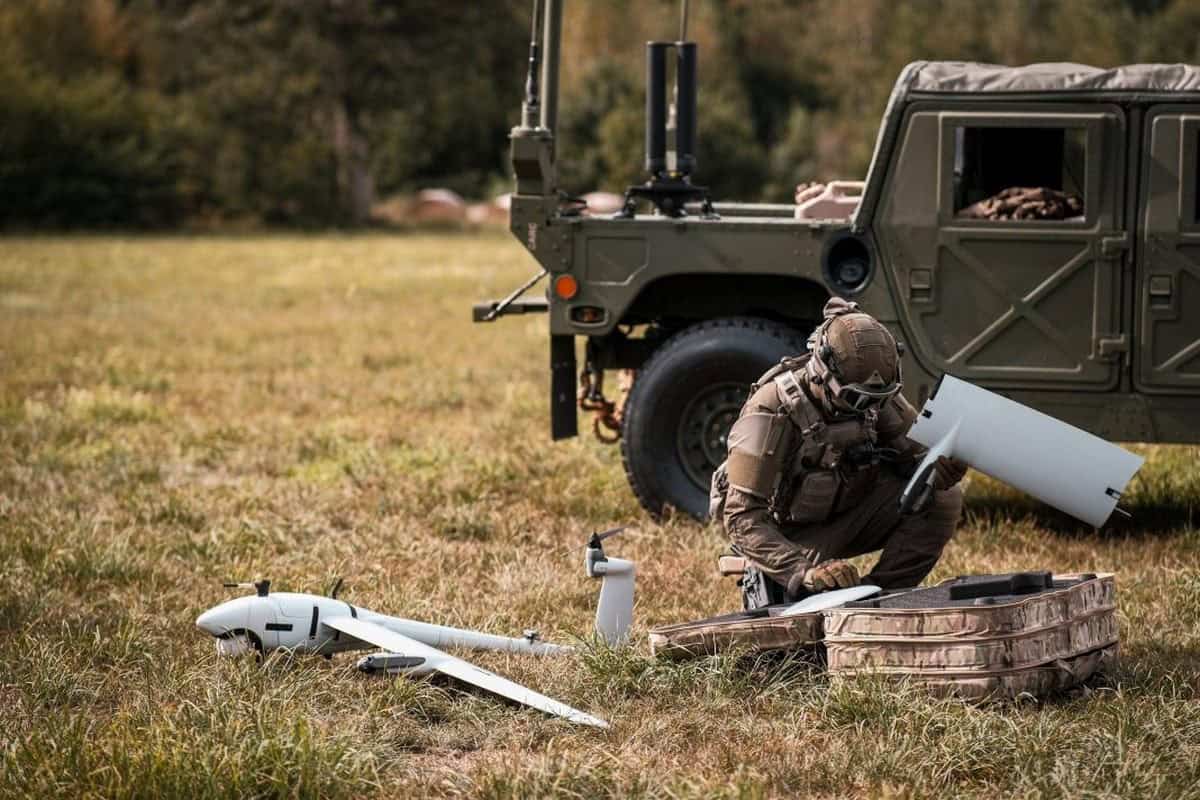 Vector unmanned aerial system. Photo credits: Quantum Systems