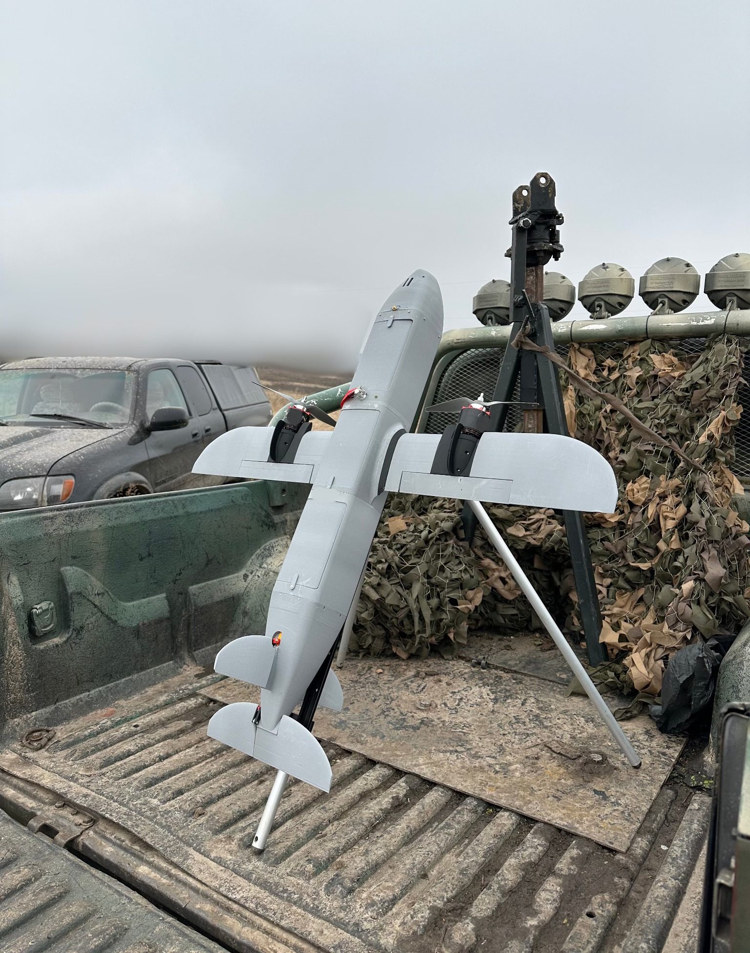 German interceptor drone. Photo credits: Brave1