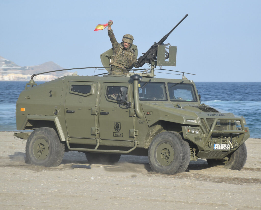 Ukraine to Receive 100 VAMTAC Armored Vehicles, 155mm Rounds from Spain