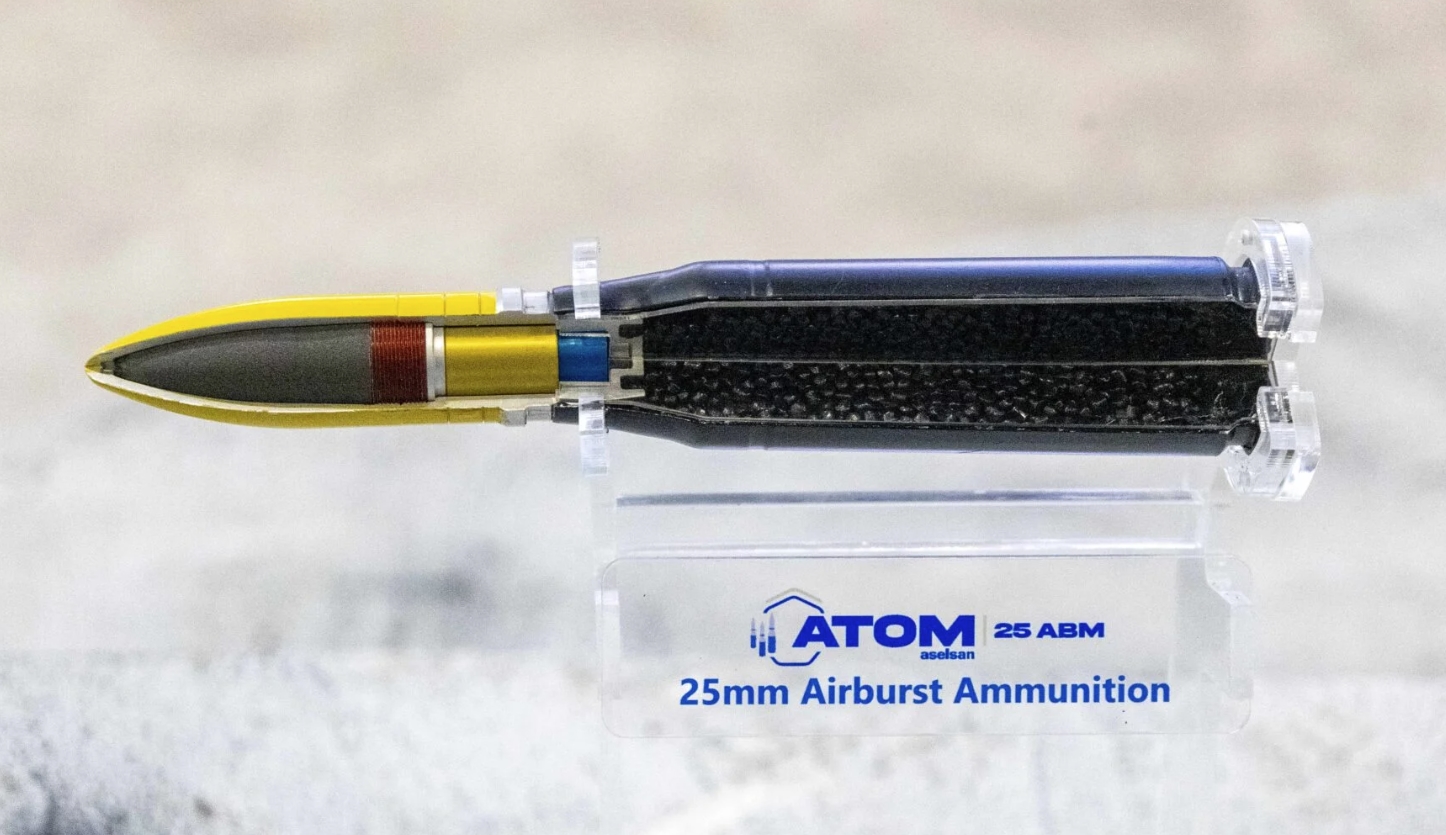 ATOM 25 munition. Photo credits: defenceturk.net