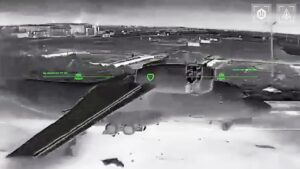 Ukrainian Drones Destroyed An-72P in Crimea