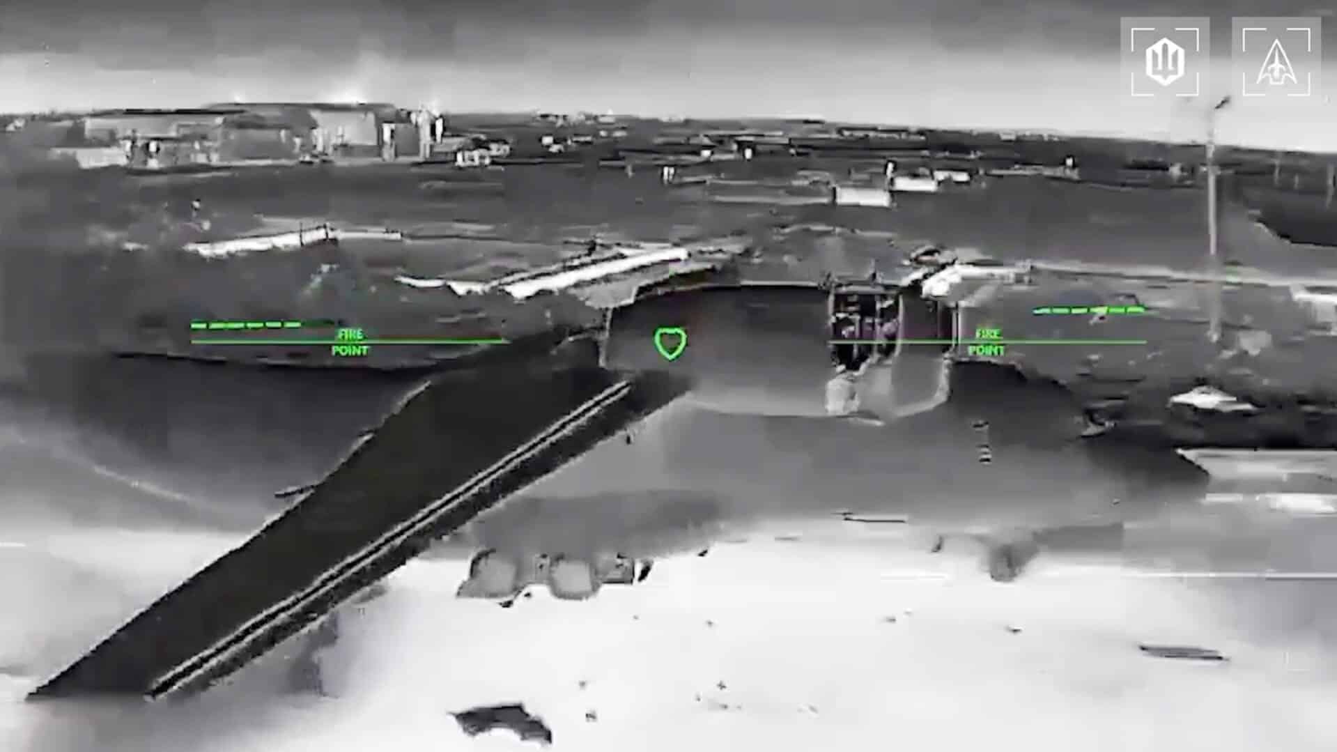 Ukrainian Drones Destroyed An-72P in Crimea