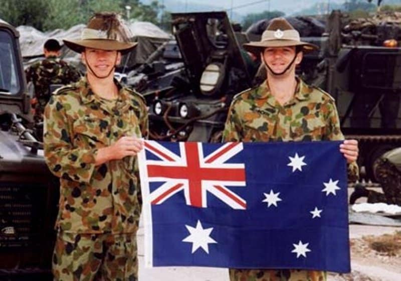 Australian military personnel. Open sources