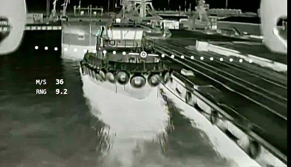 422nd Regiment Drones Hit Tugboat and Cargo Ship in Occupied Territory