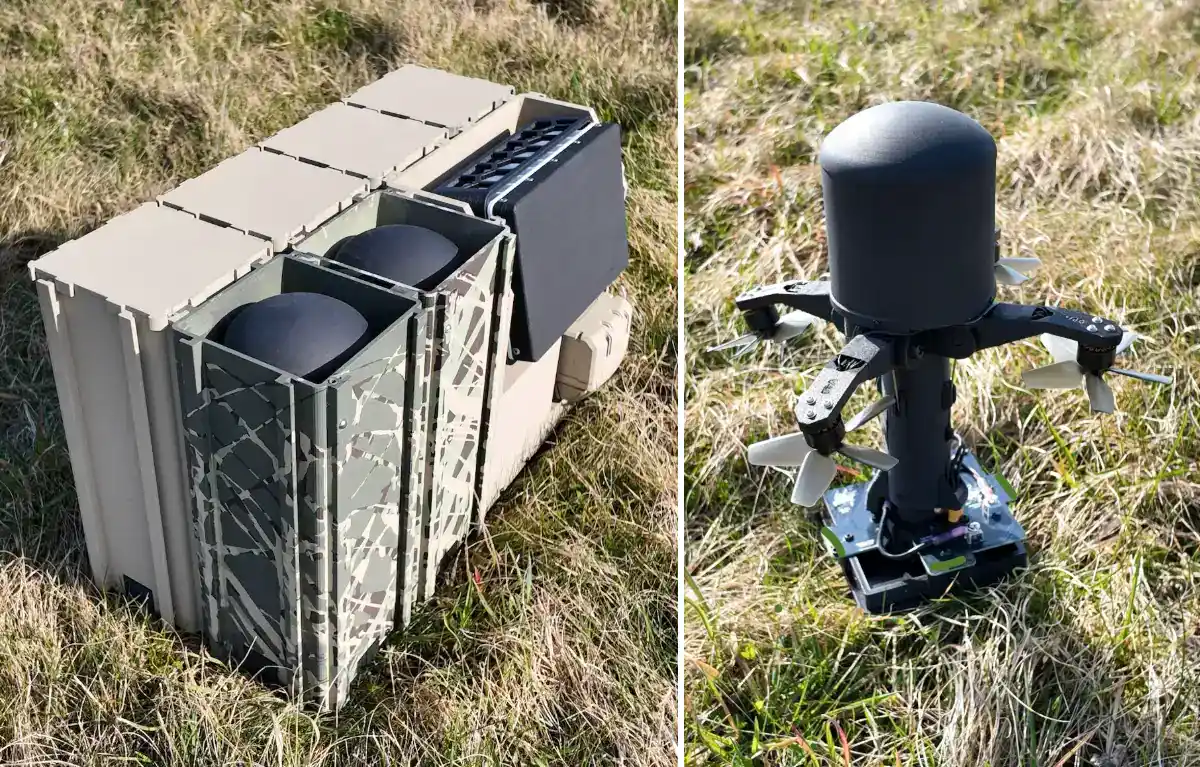 The SECTR unmanned system. Photo credits: Defence Blog/Talon Avionics