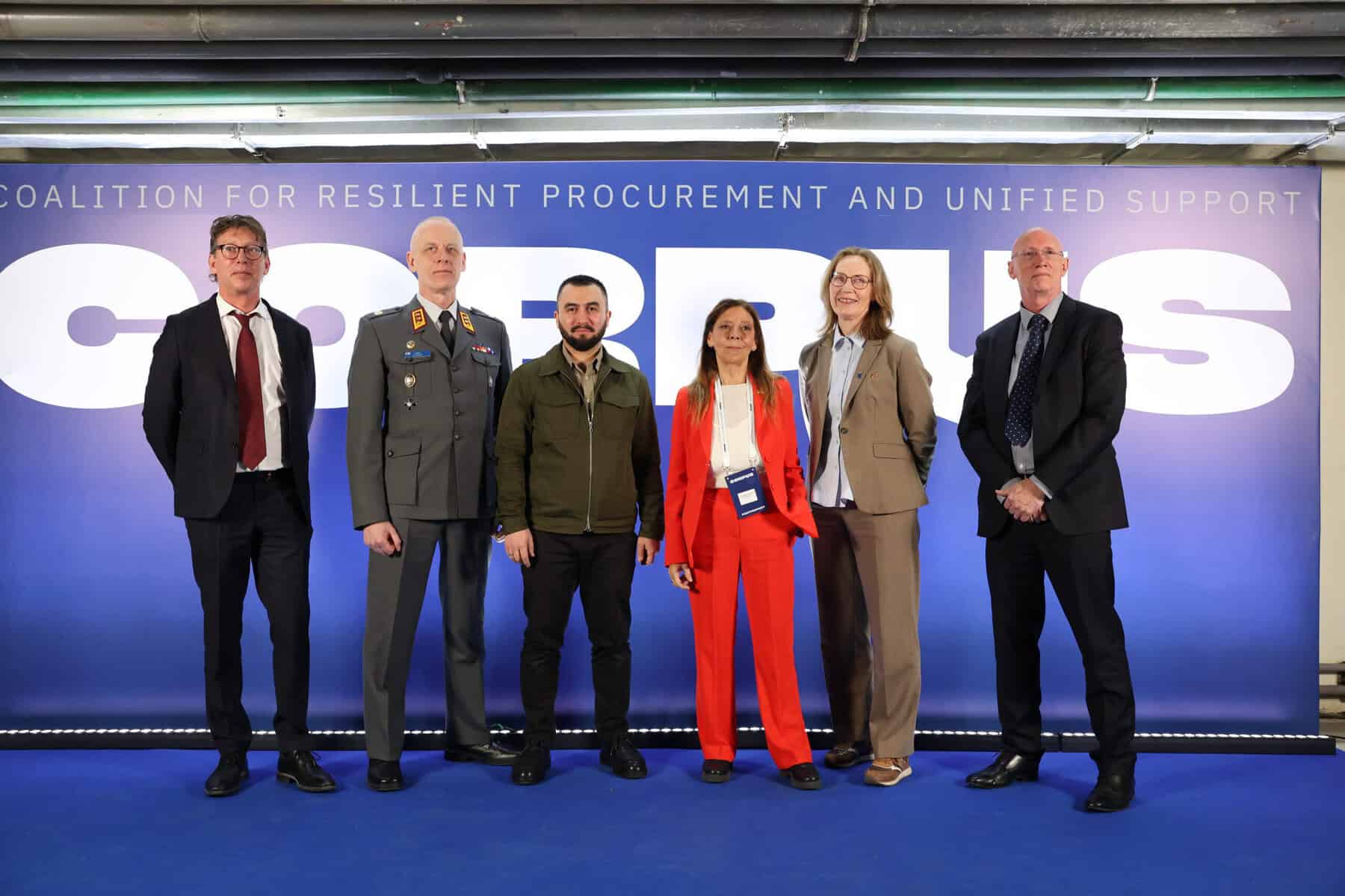 Церемонія укладання угоди щодо створення CORPUS (Coalition for Resilient Procurement and Unified Support). Джерело: Мілітарний