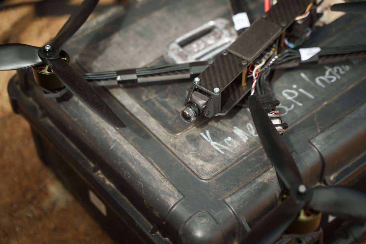 A new type of FPV drone undergoing testing. Photo credits: Mykhailo Fedorov