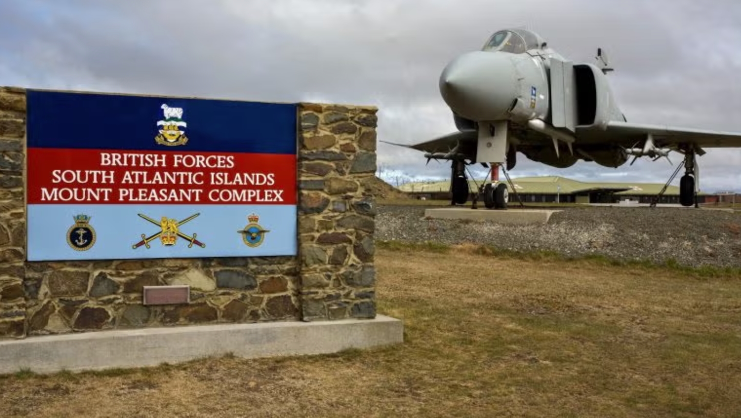 The UK’s main military facility Mount Pleasant Air Base in the Falkland Islands. Source: Steve Allen / Shutterstock