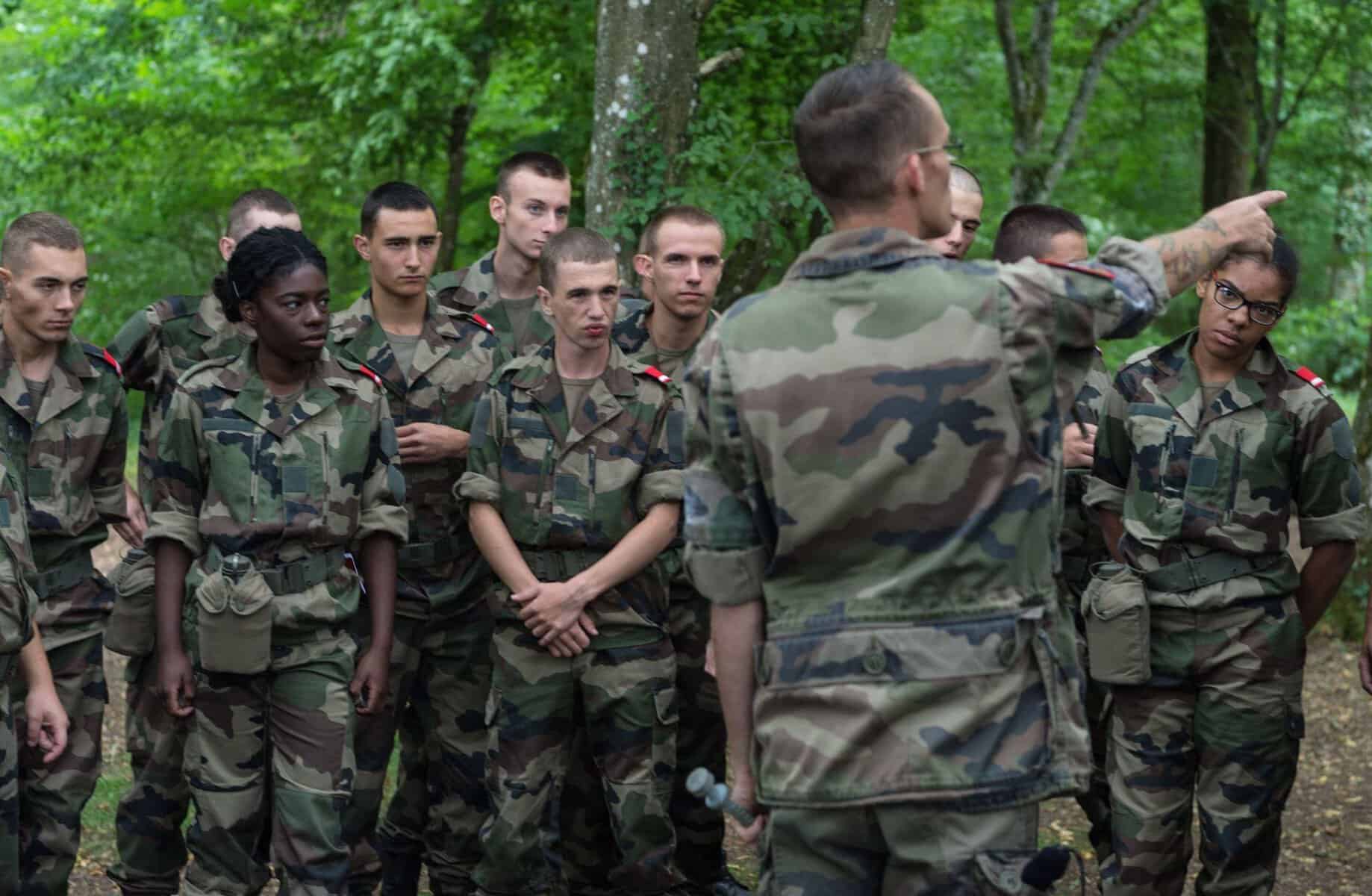 French Army soldiers during combat training. Photo credits: Wavell Room Ltd