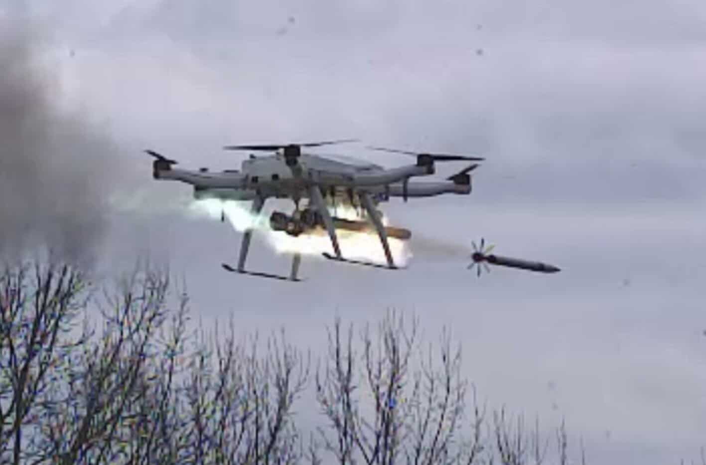 Serbia Develops IKA-ROCKET Drone With Unguided Rockets