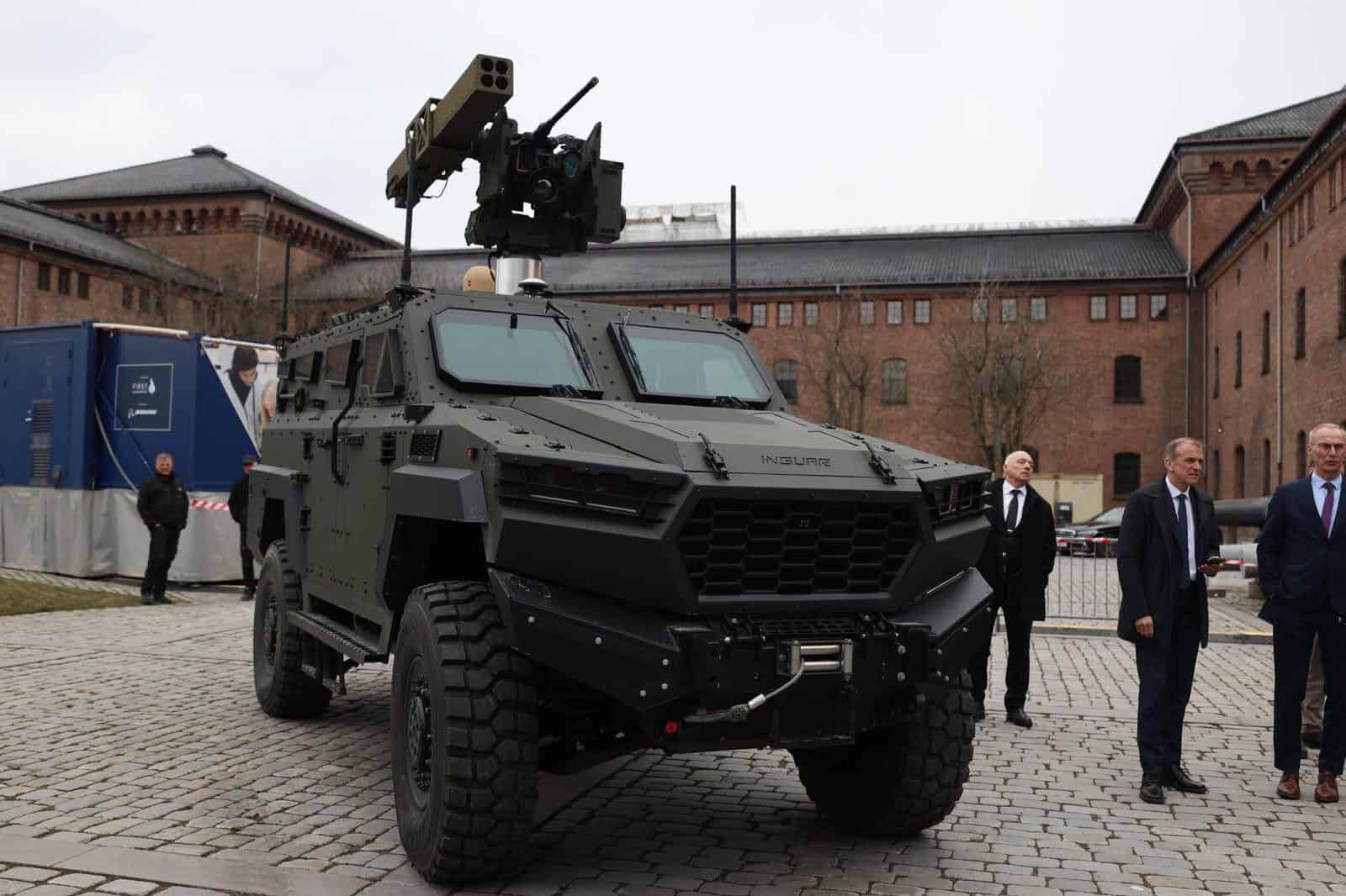 Kongsberg розробила зенітний бойовий модуль для української бронемашини Inguar-3
