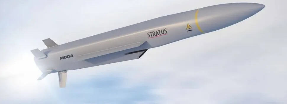 The STRATUS-RS supersonic cruise missile from MBDA. Photo credits: MBDA