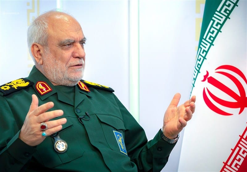 Majid Hademi, head of the Intelligence Directorate of the Islamic Revolutionary Guard Corps. Photo credits: Tasnim