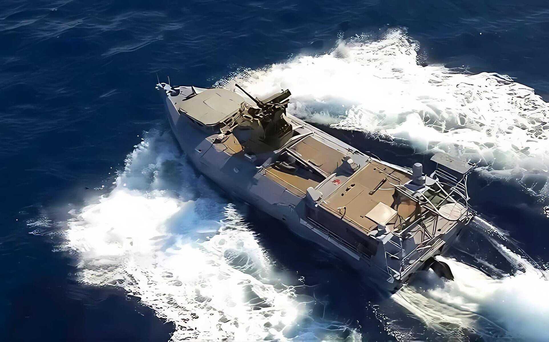 Український морський дрон із кулеметом атакував базу в Новоросійську