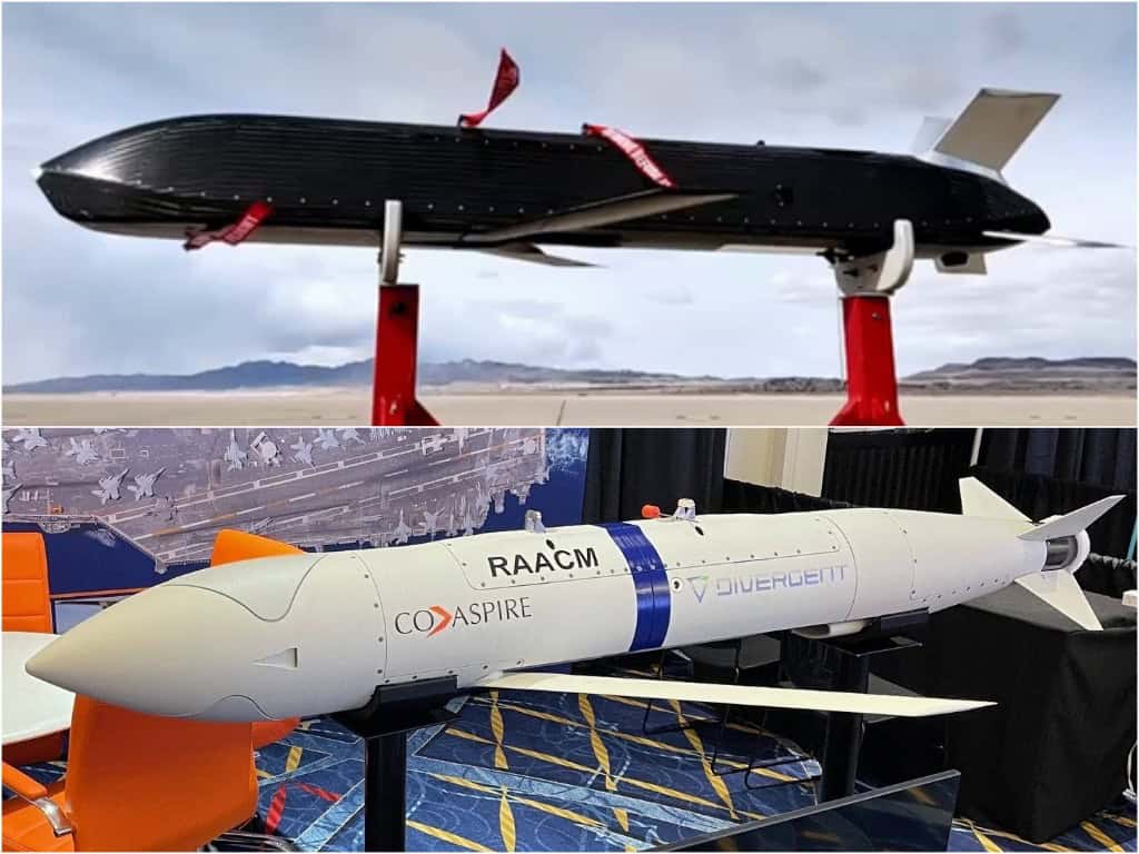 Rusty Dagger (top) and RAACM (bottom). Photo by the manufacturers