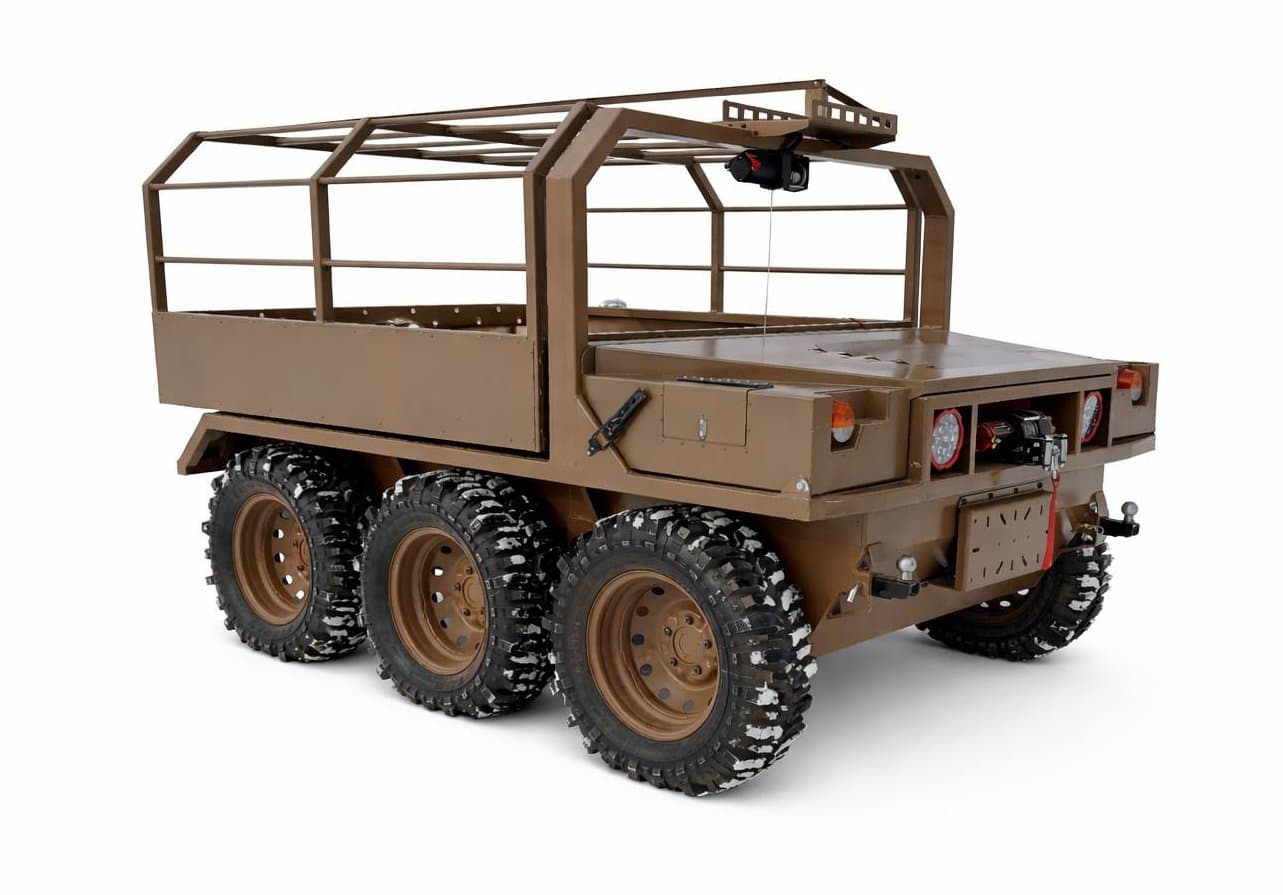 Український НРК Mamont зі самоскидом. Джерело: Armolab