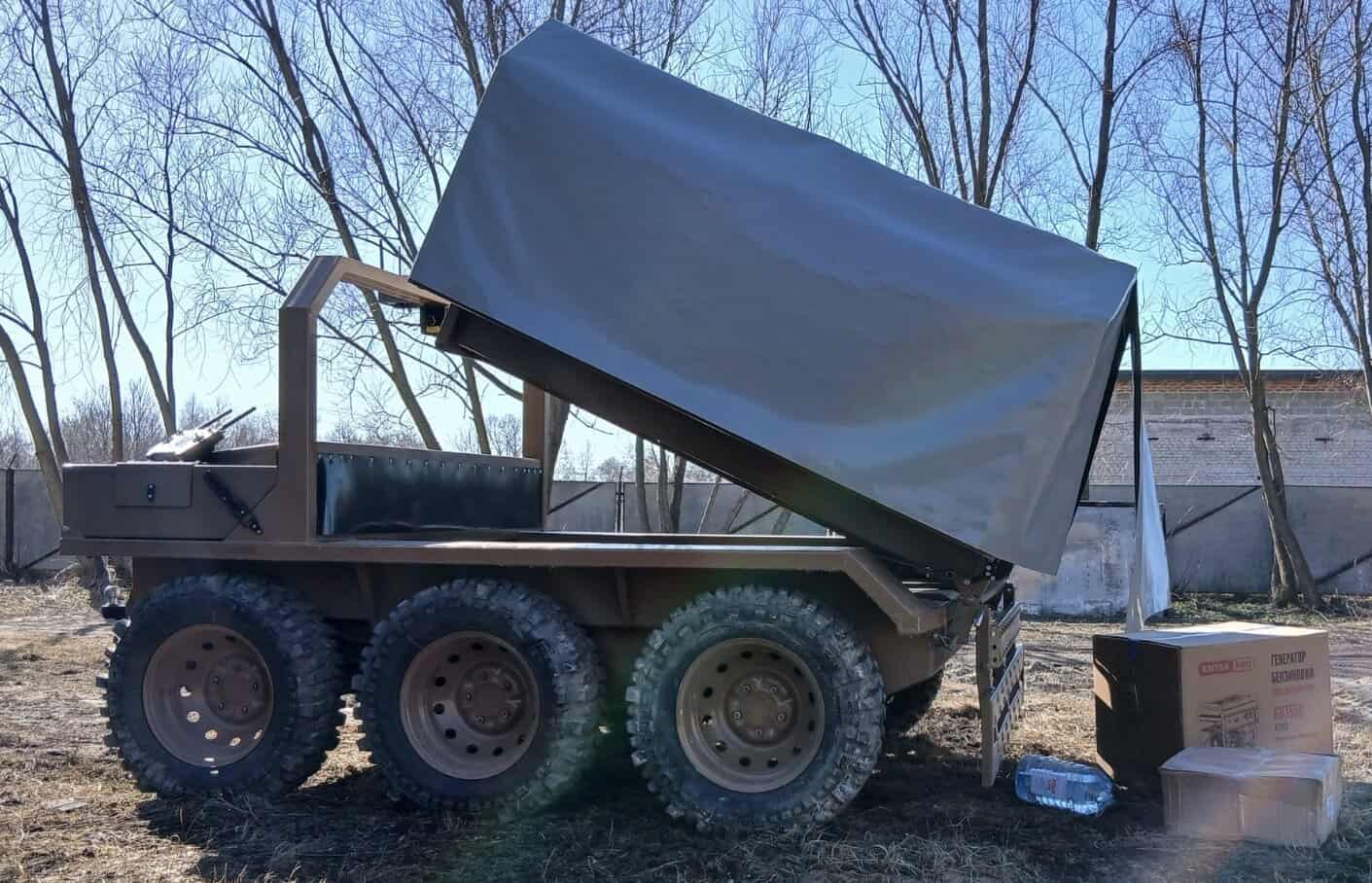 В Україні розробили НРК Mamont зі самоскидом