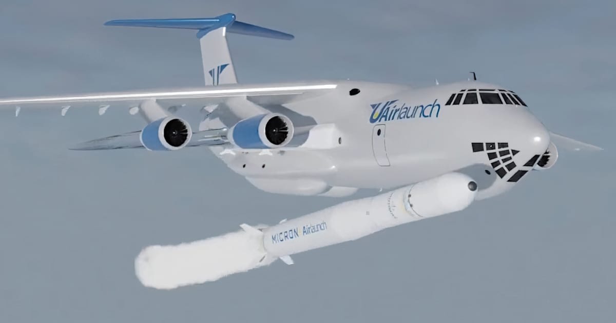 Venislavskyi: Ukraine Launched Rocket Carriers Into Space Twice Using Transport Aircraft