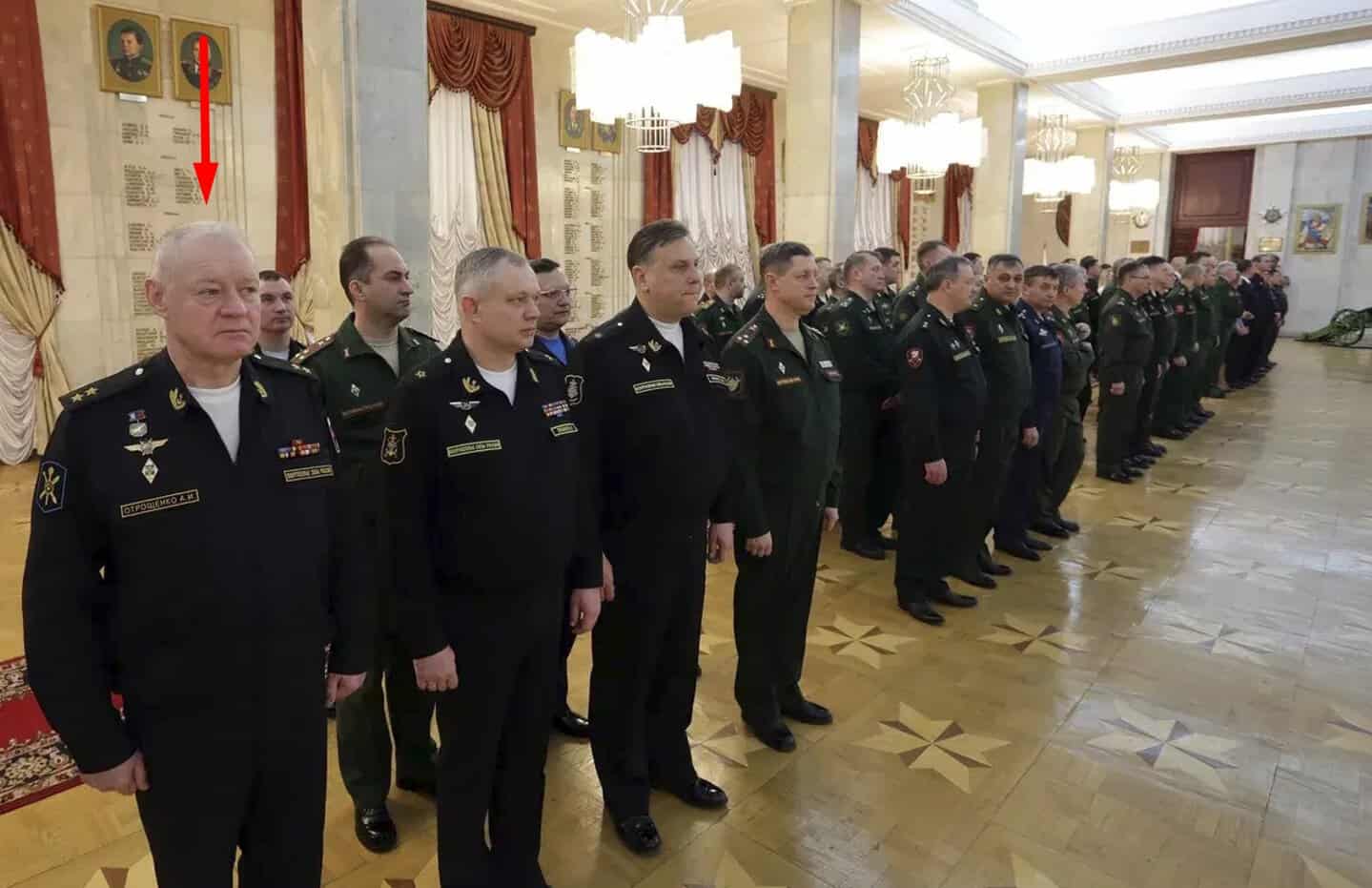 Alexander Otroshchenko is first from the left