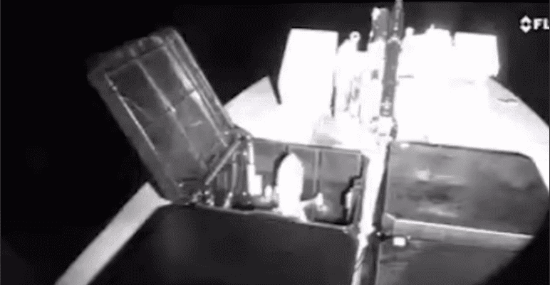 Ukrainian Naval Drone Carrier Intercepts Shahed UAV Using Air-to-Air Drone System