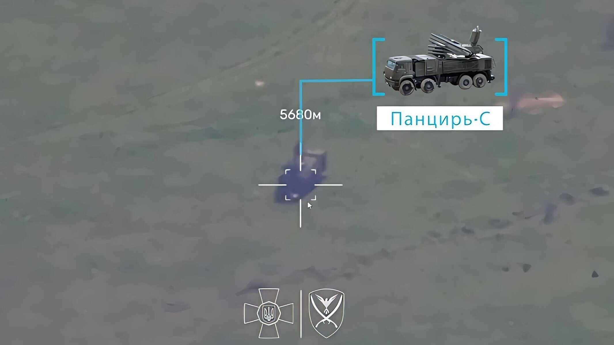 Дрон 23-ї бригади НГУ «Хортиця» уразив російський «Панцирь-С1» 