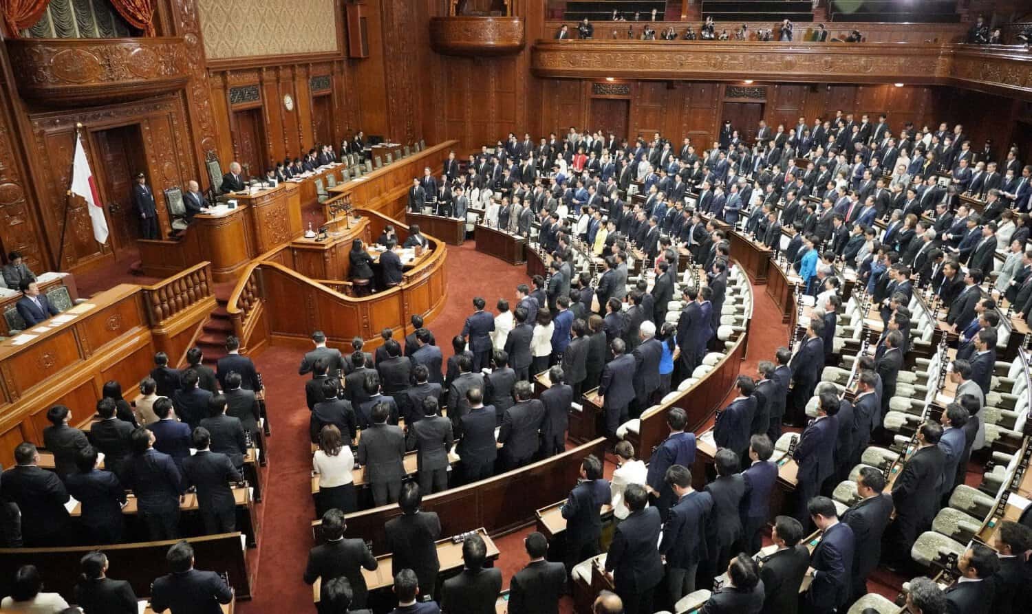 Japanese Parliament. Photo credits: JIJI